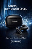 BOSE New Quiet Comfort Wireless Noise Cancelling Earbuds, Lifestyle Bluetooth Earbuds, BLACK
