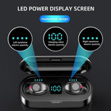 2023 UPGRADED BLUETOOTH EARBUDS,AEDILYS 5.0 EARBUDS WITH 2000MAH CHARGING CASE LED BATTERY DISPLAY 60H PLAYTIME IN-EAR TOUCH BLUETOOTH HEADSET IPX7 WATERPROOF TRUE WIRELESS EARBUDS FOR WORK SPORTS